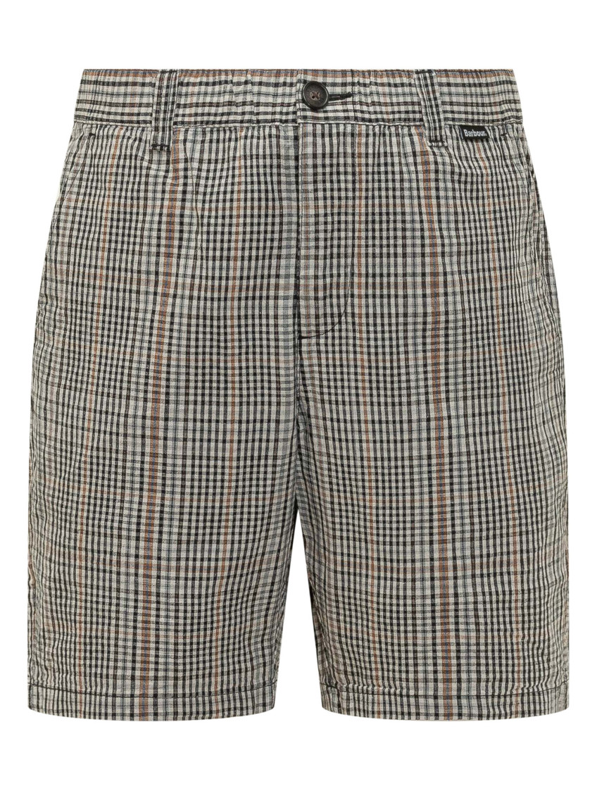 Grey Checks Shorts