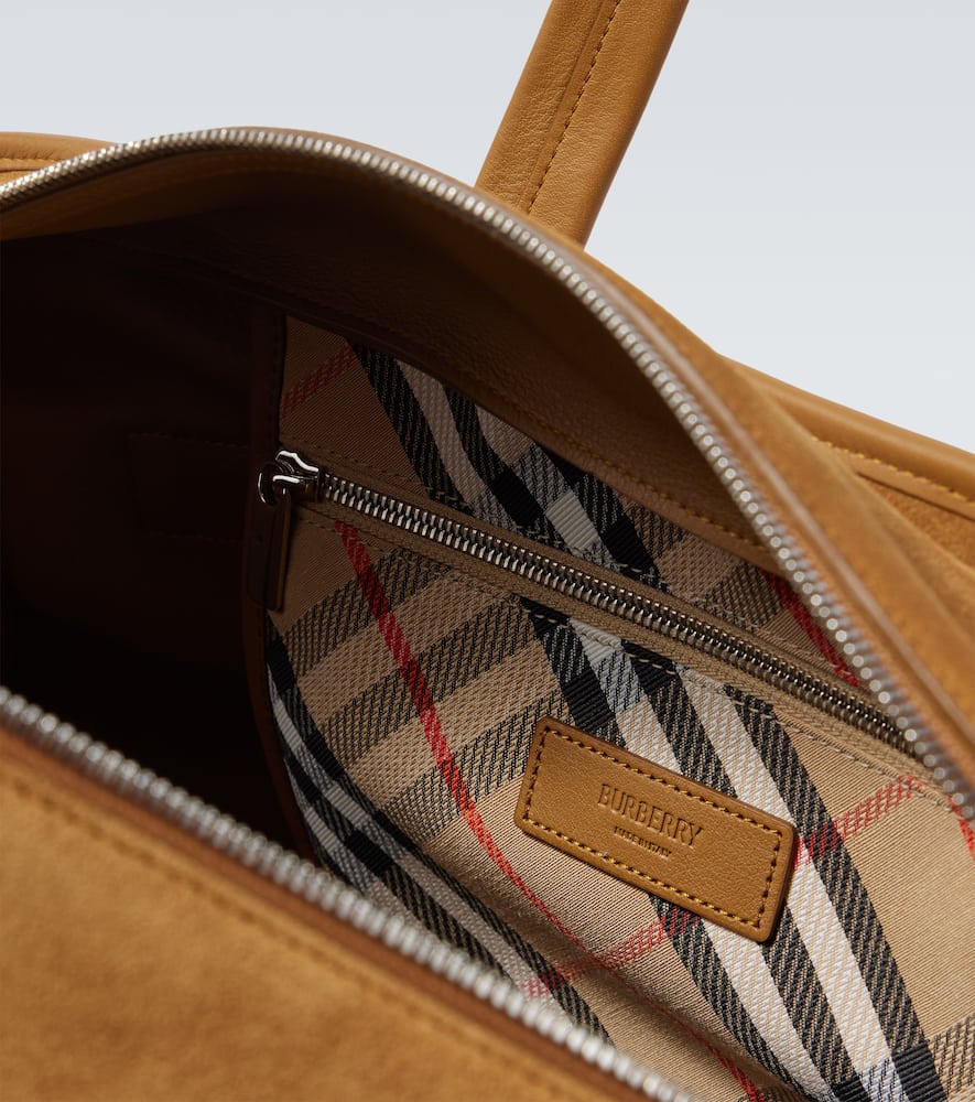 Burberry Suede briefcase