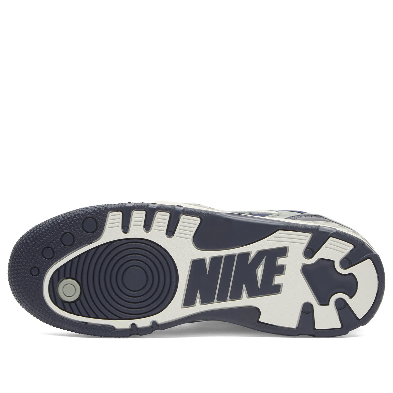 X Nigo Air Force 3 Low SP Sneaker in Midnight Navy/Off White/Shadow Grey