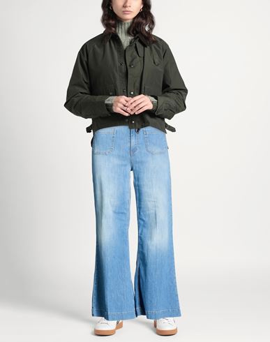 Woman Jeans Blue Size 31 Cotton, Linen, Elastomultiester, Elastane