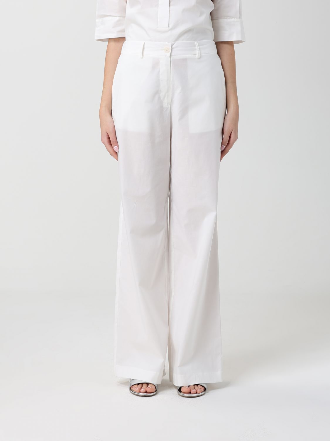 Pants Woman color White