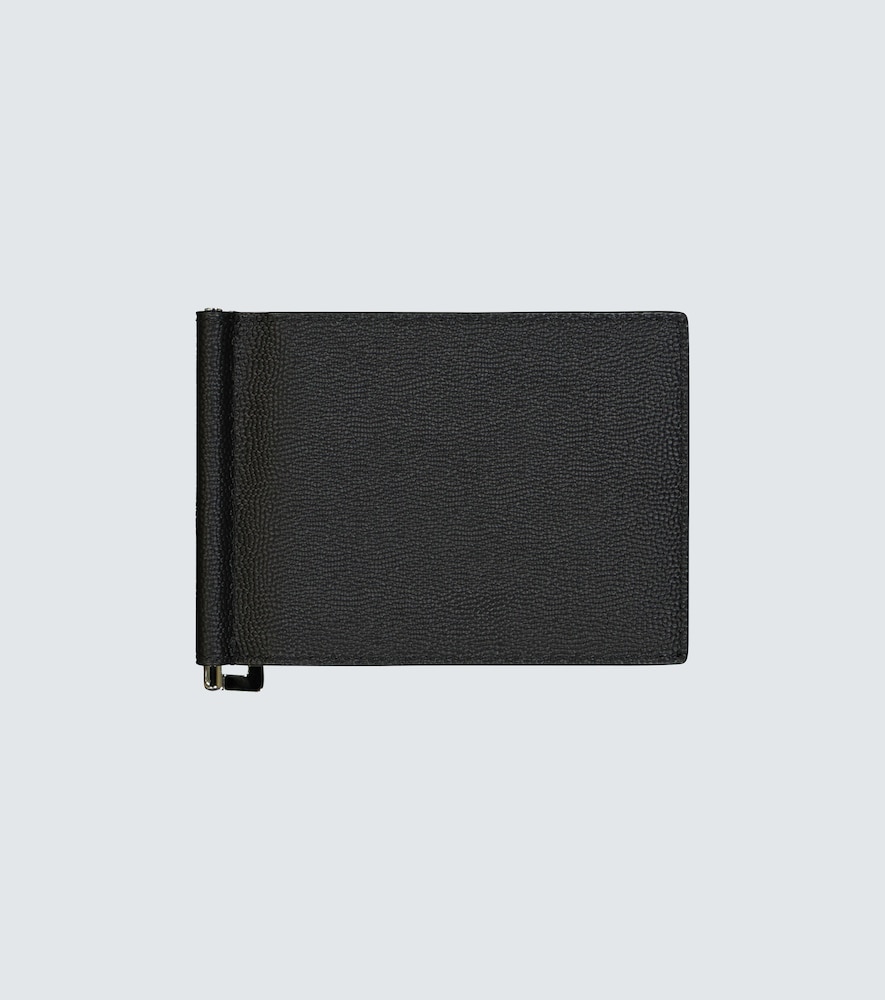 Saint Laurent Grain leather wallet with money clip