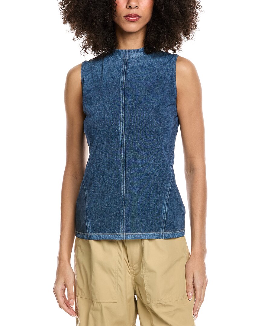 Miramar Mesh Mock Neck Tank
