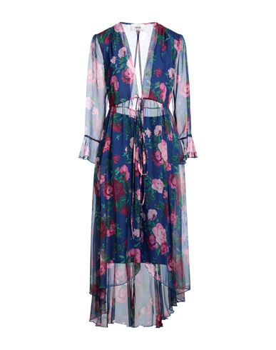 Odì Odì Woman Midi dress Bright blue Size S Viscose, Elastane