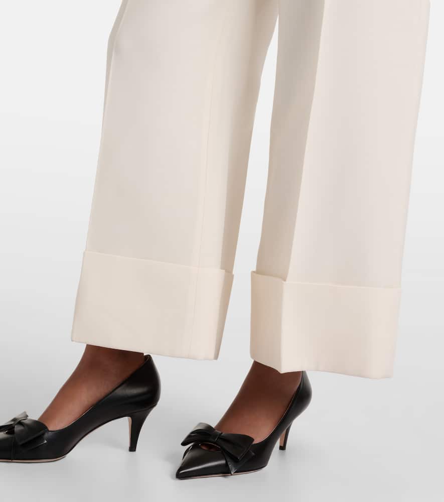 Crepe Couture wide-leg pants