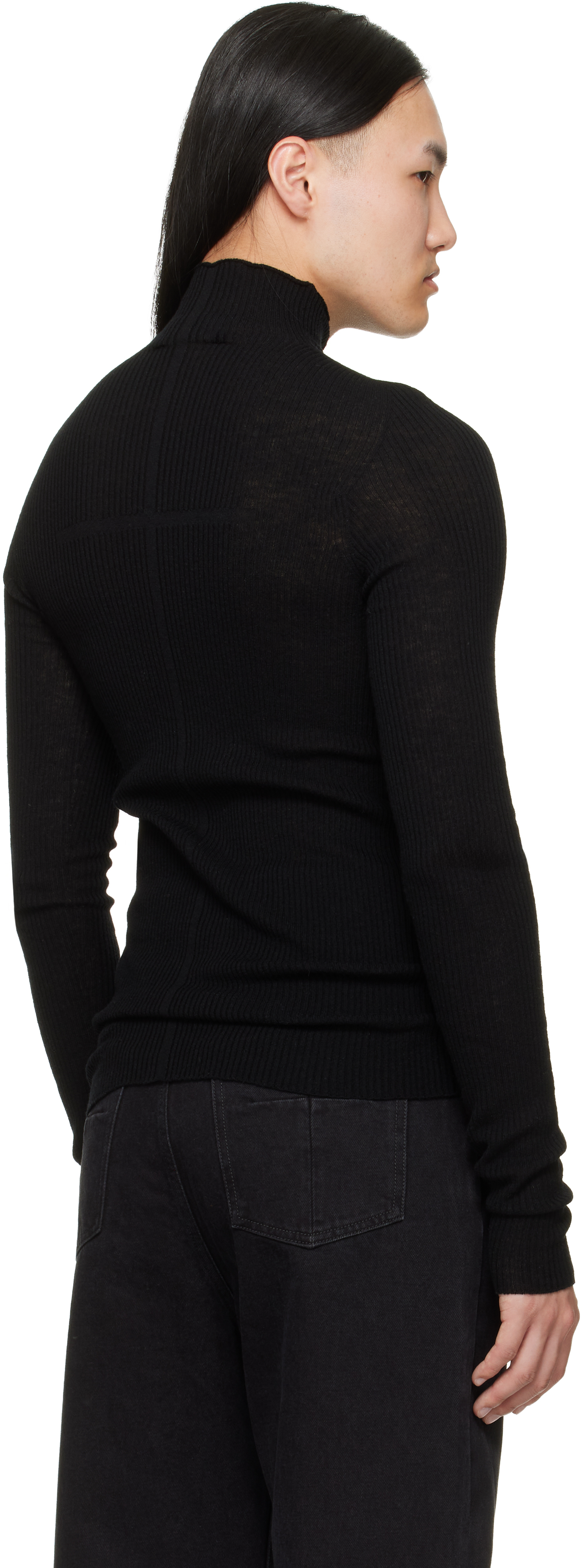 Black Forever Knit Turtleneck