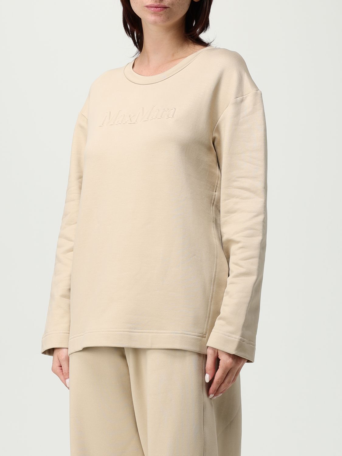 Sweatshirt Woman color White