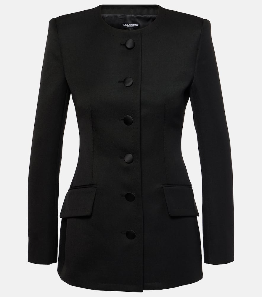 Crêpe blazer