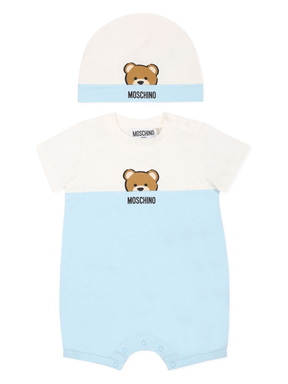 Logo-print body - Blue