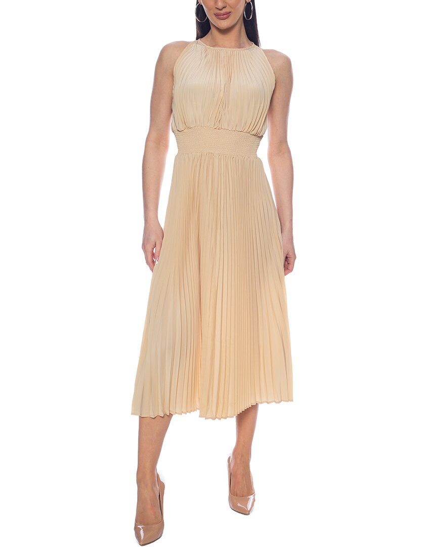 Smocked Midi Dress