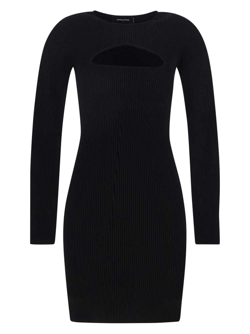 Cut-out Mini Dress
