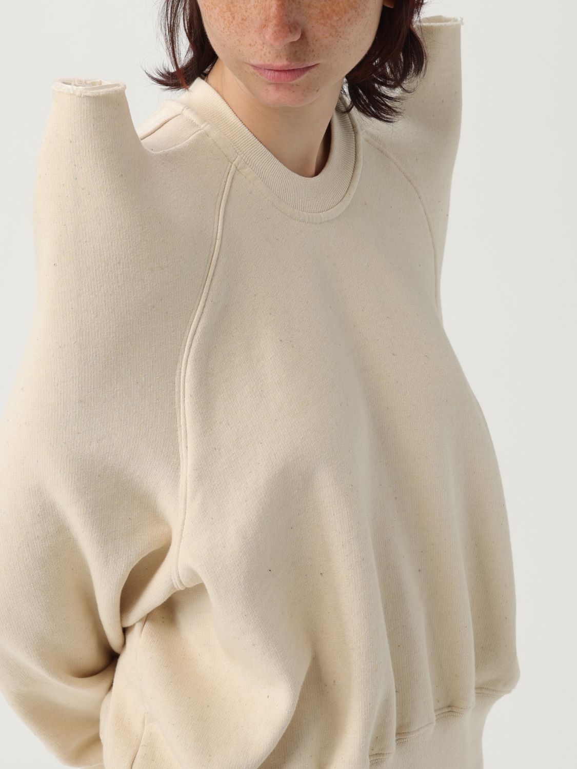 Sweater RICK OWENS DRKSHDW Woman color Beige