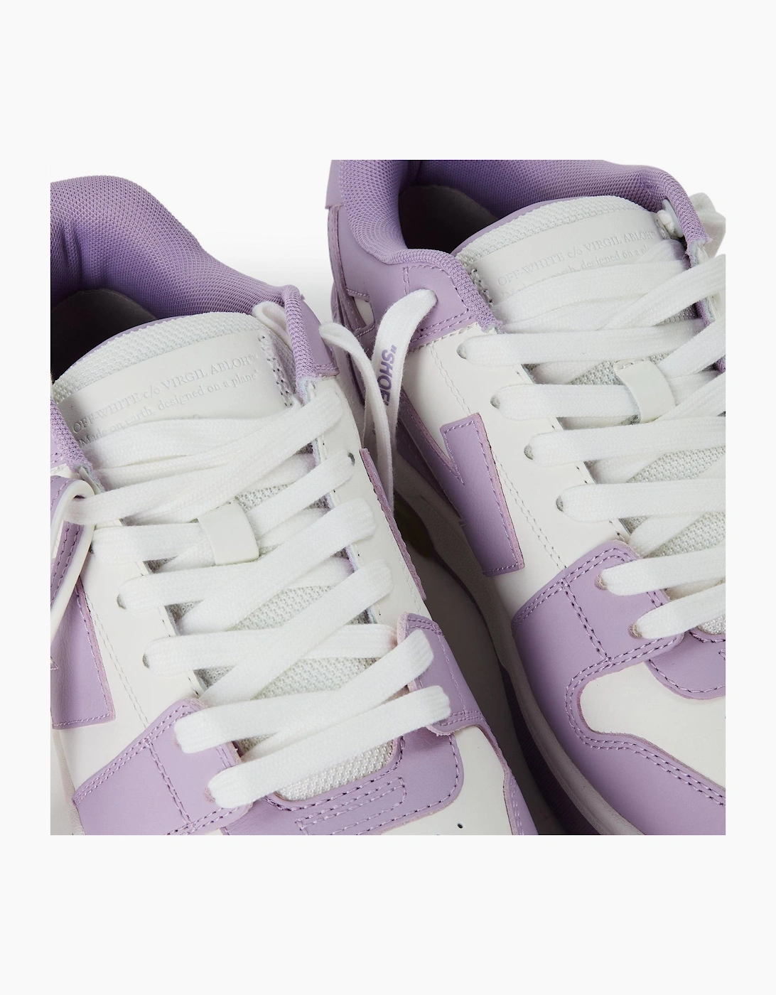 OFF-WHITE Women's Womens Out Of Office Low Top Trainers - Purple
