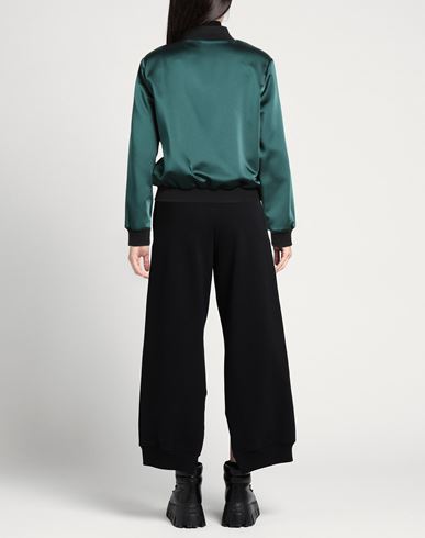 Woman Jacket Green Size L Polyester, Elastane