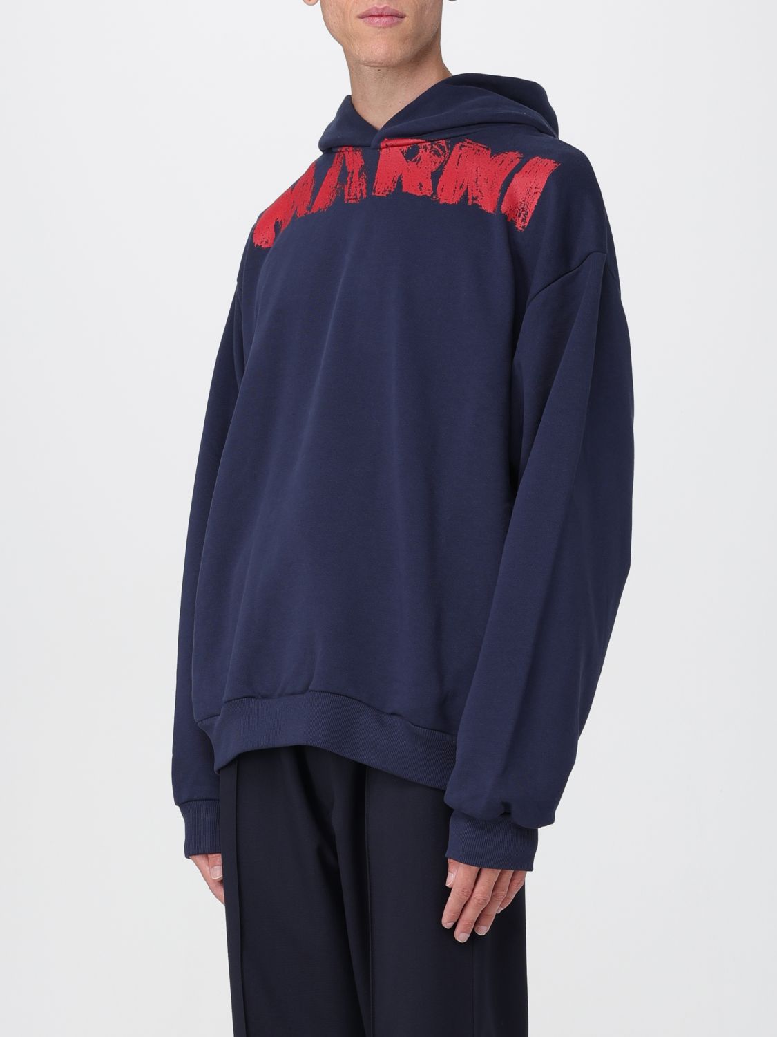 Sweatshirt Men color Blue