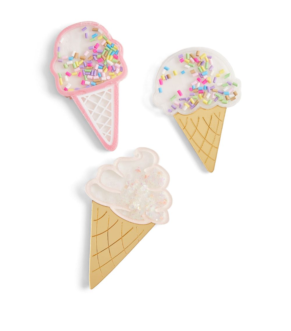 Ice Cream Cone Patch Set