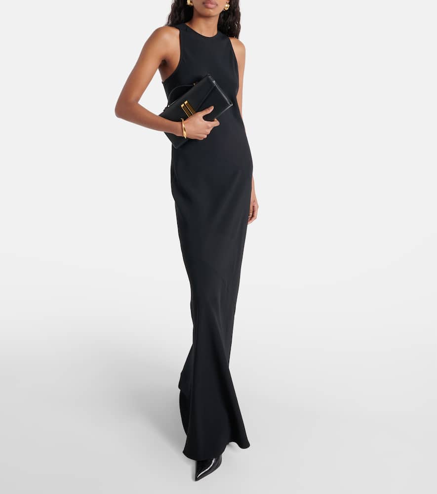 Jersey maxi dress