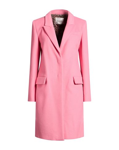 Woman Coat Pink Size 4 Virgin Wool, Polyamide, Cashmere