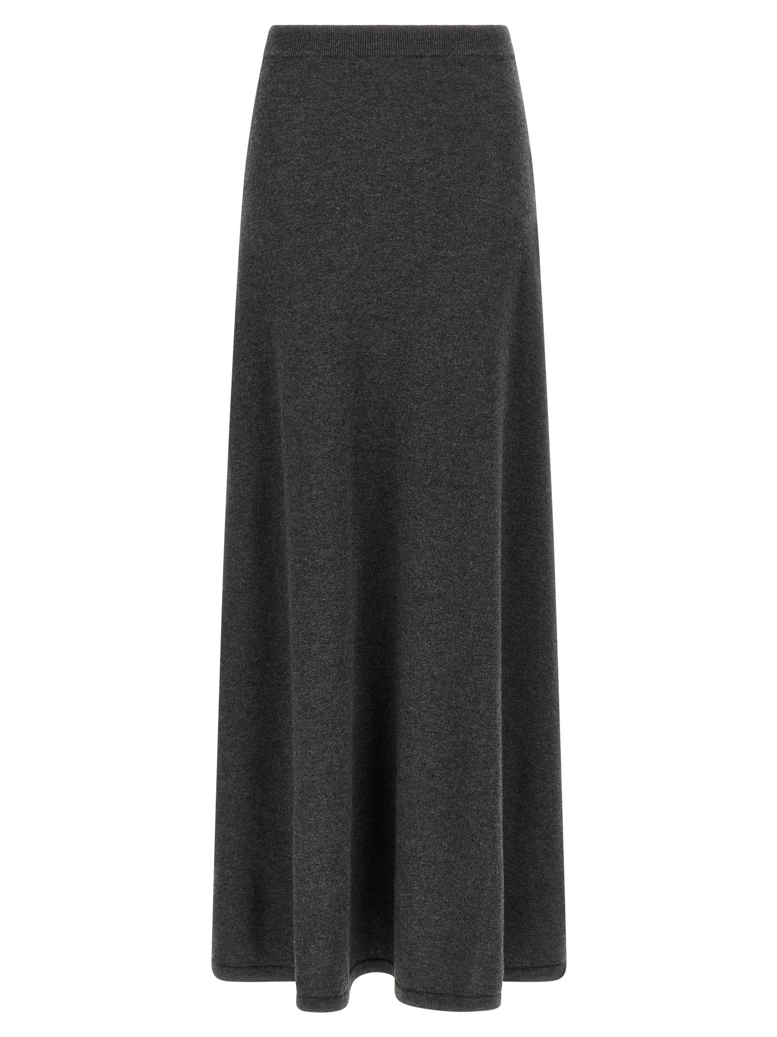Maxi Wool Skirt