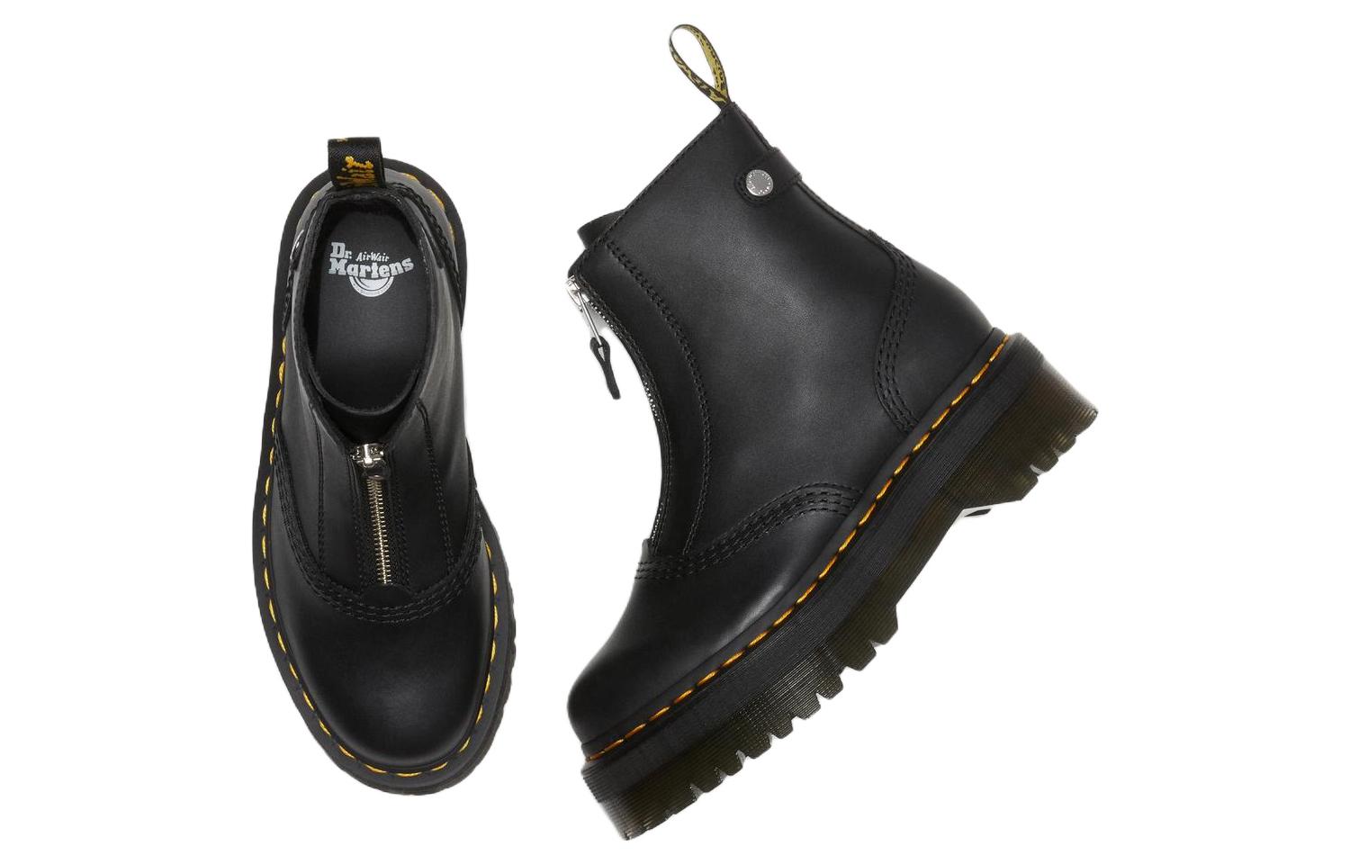 (WMNS) Jetta Platform Boots 'Black'