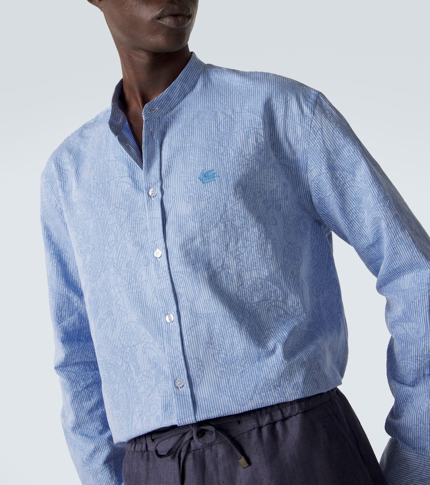 Guru striped cotton shirt