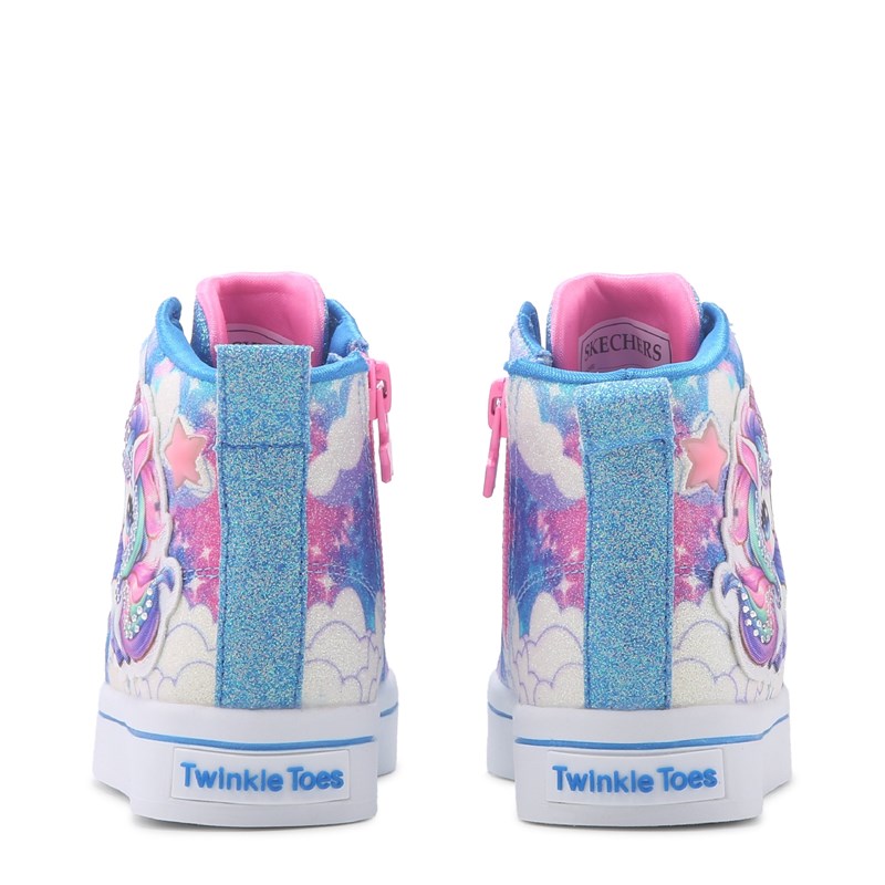 Kids' Twinkle Sparks Light Up Sneaker Little/Big Kid Shoes (Blue Multi)
