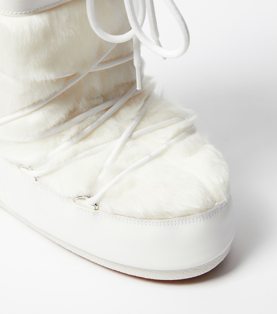 Icon faux fur-trimmed snow boots