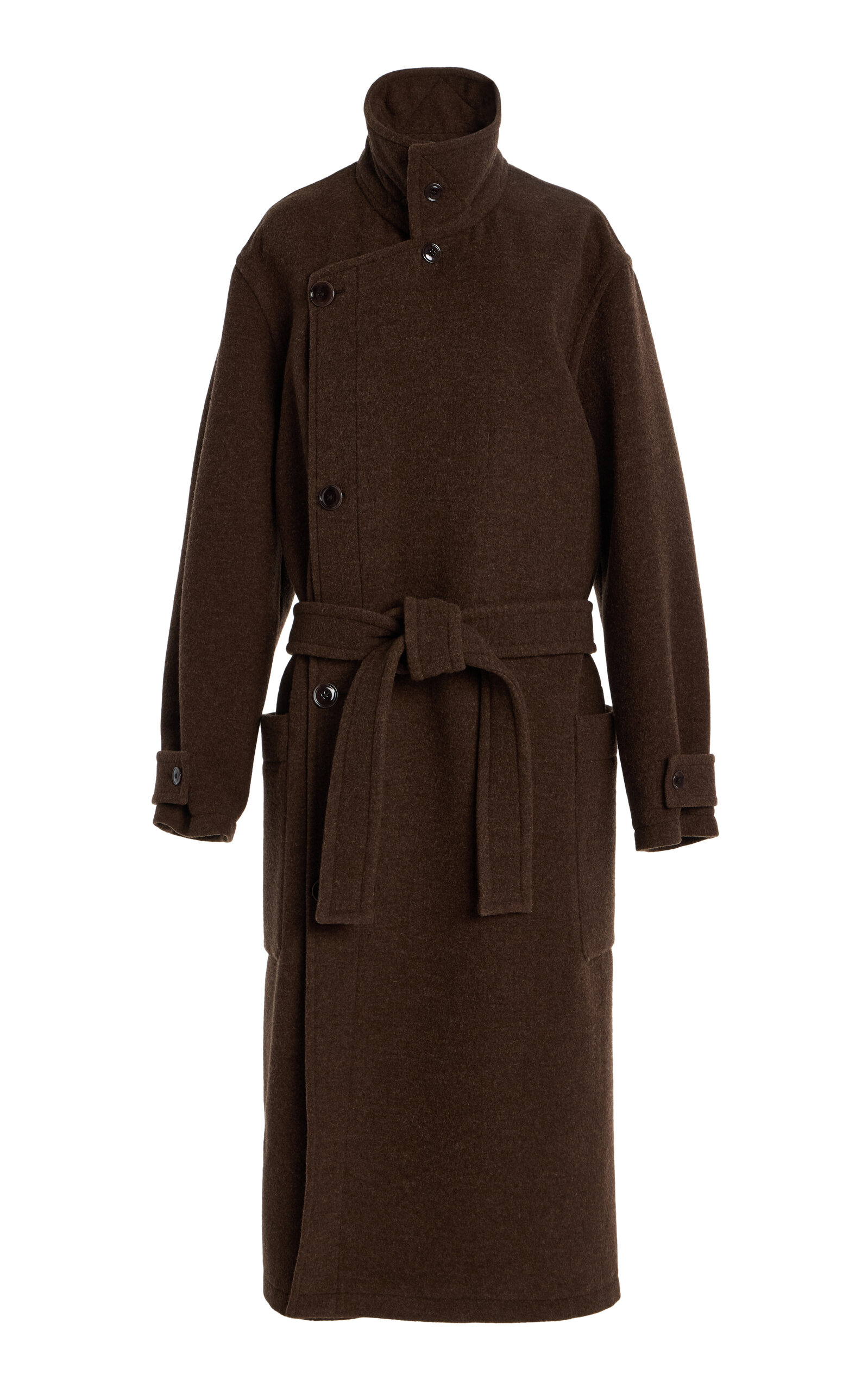 Wool Wrap Coat