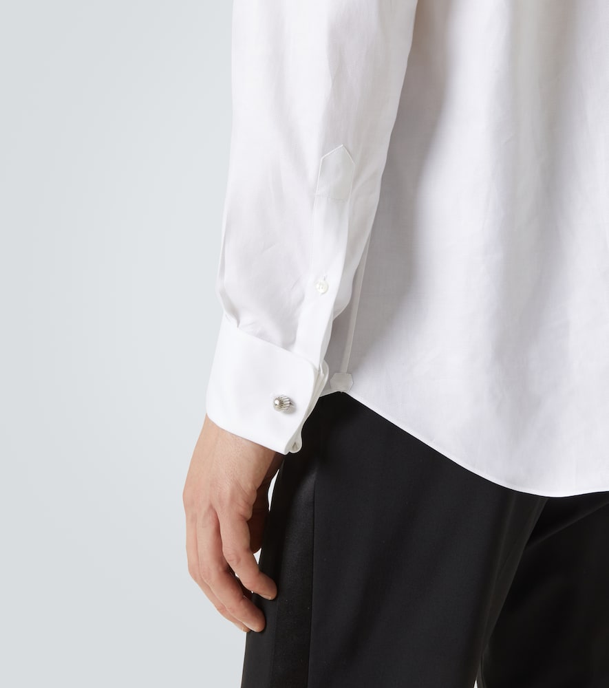 Cotton tuxedo shirt