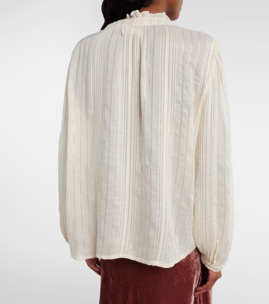 Cynthia striped blouse