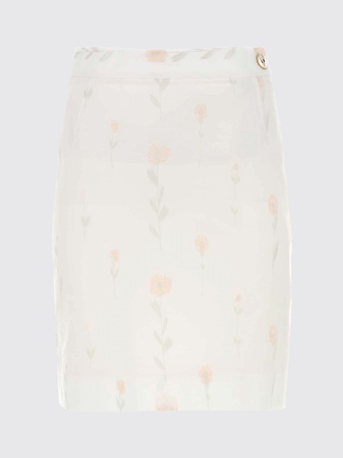 Skirt Woman color White