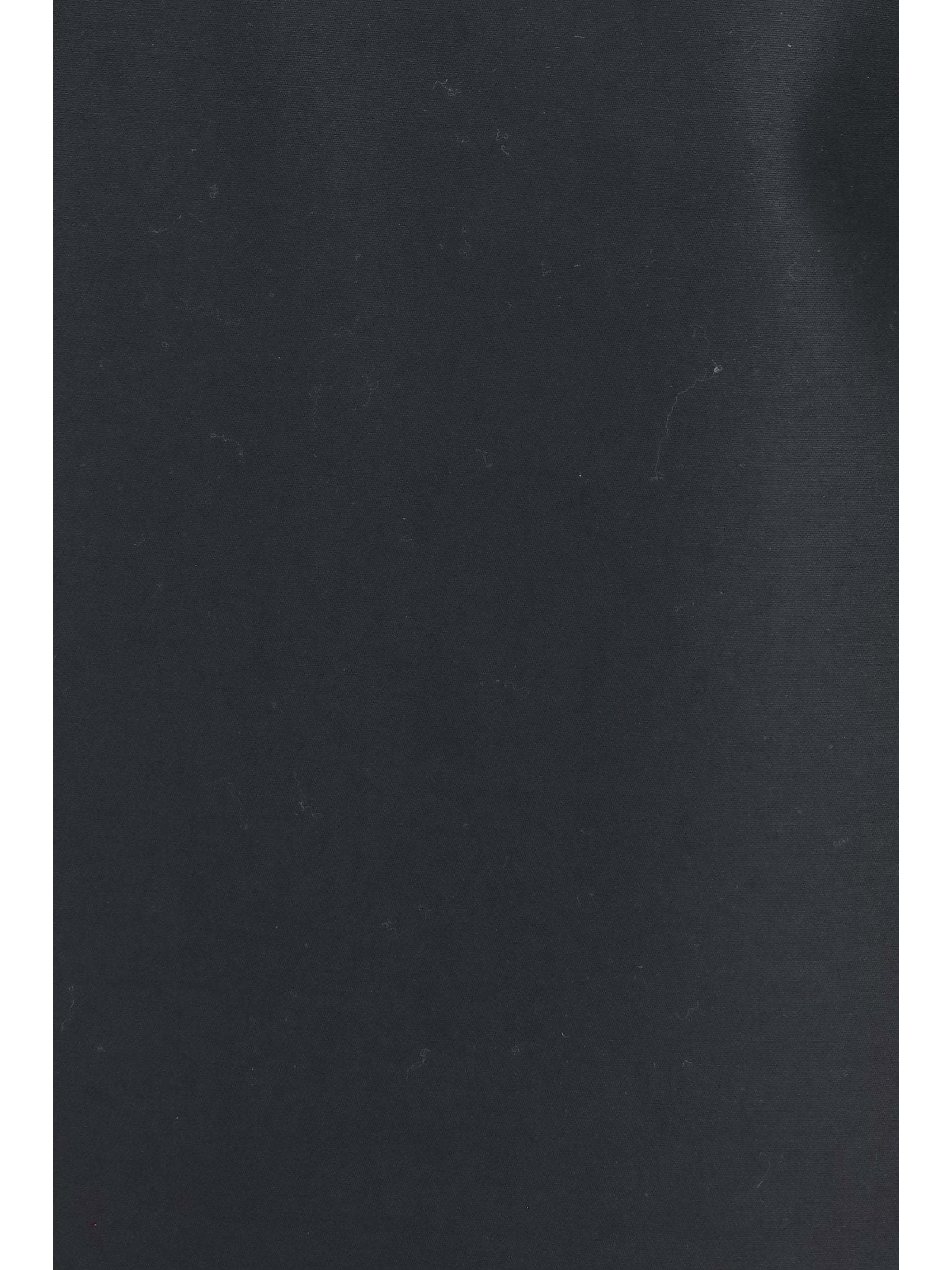 Layered Merino Wool Dress — Black