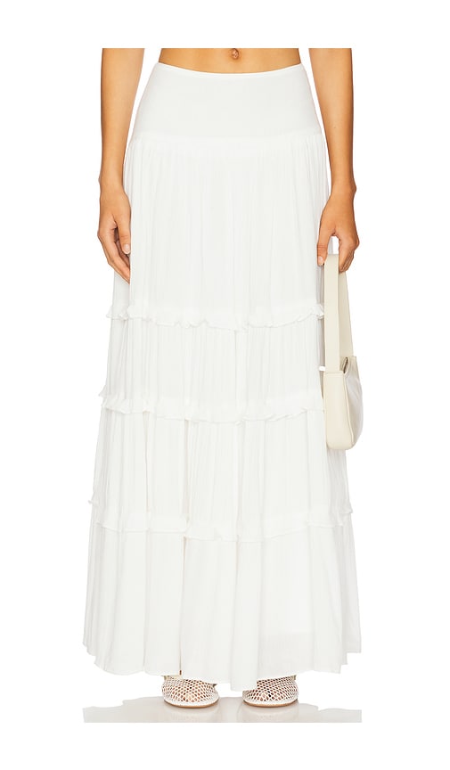 MORE TO COME Harlow Maxi Skirt in White. - L also in
