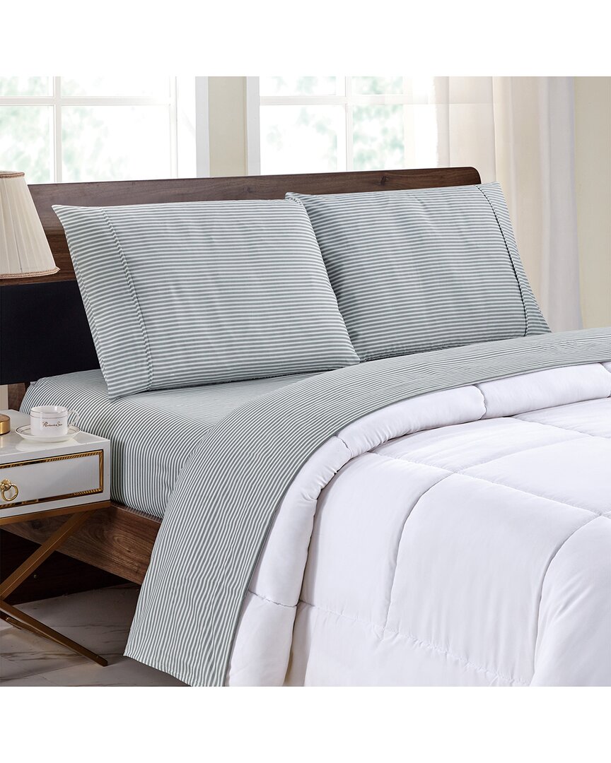 1800 Thread Count 4pc Egyptian Luxury Printed Sheet Set