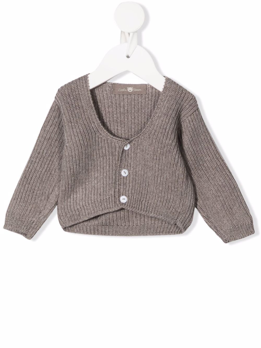 Stone wool cardigan - Neutrals