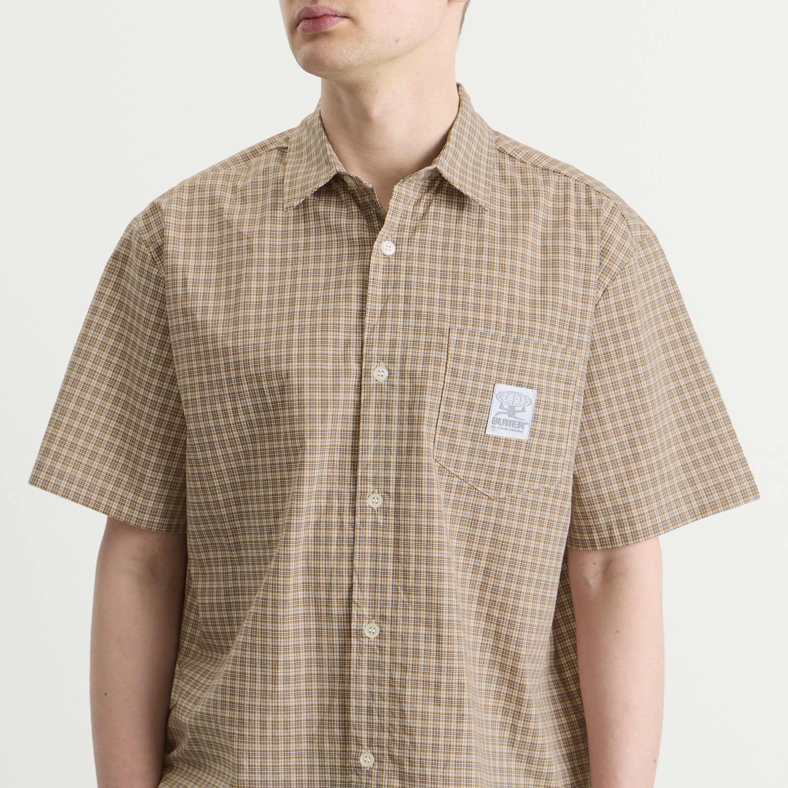 Men's Equipment Shirt in Tan/Mustard