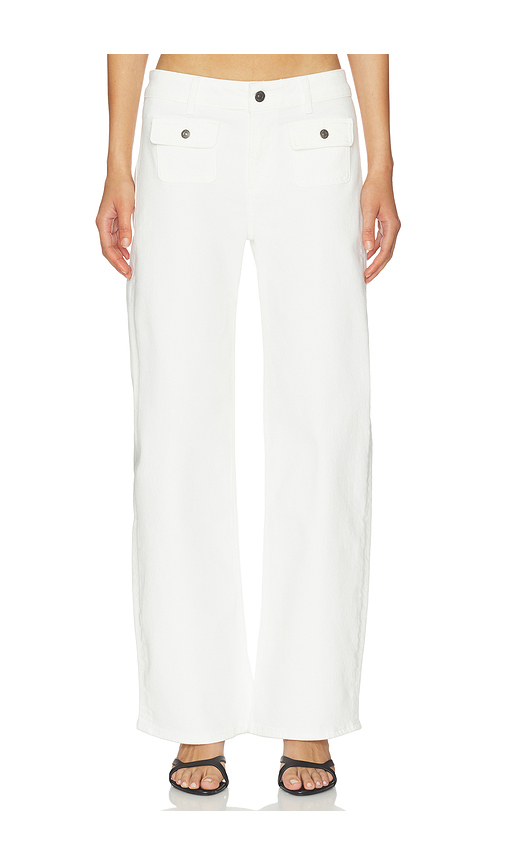 Citizens of Humanity Nora Patch Pocket Trouser Jeans in Soft White - White. 27 also , 24, 25, 26, 28, 29, 30, 31, 32