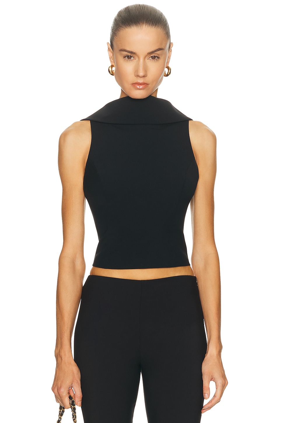 Cult Gaia Imania Top in Black - Black. 0 also , 4, 6