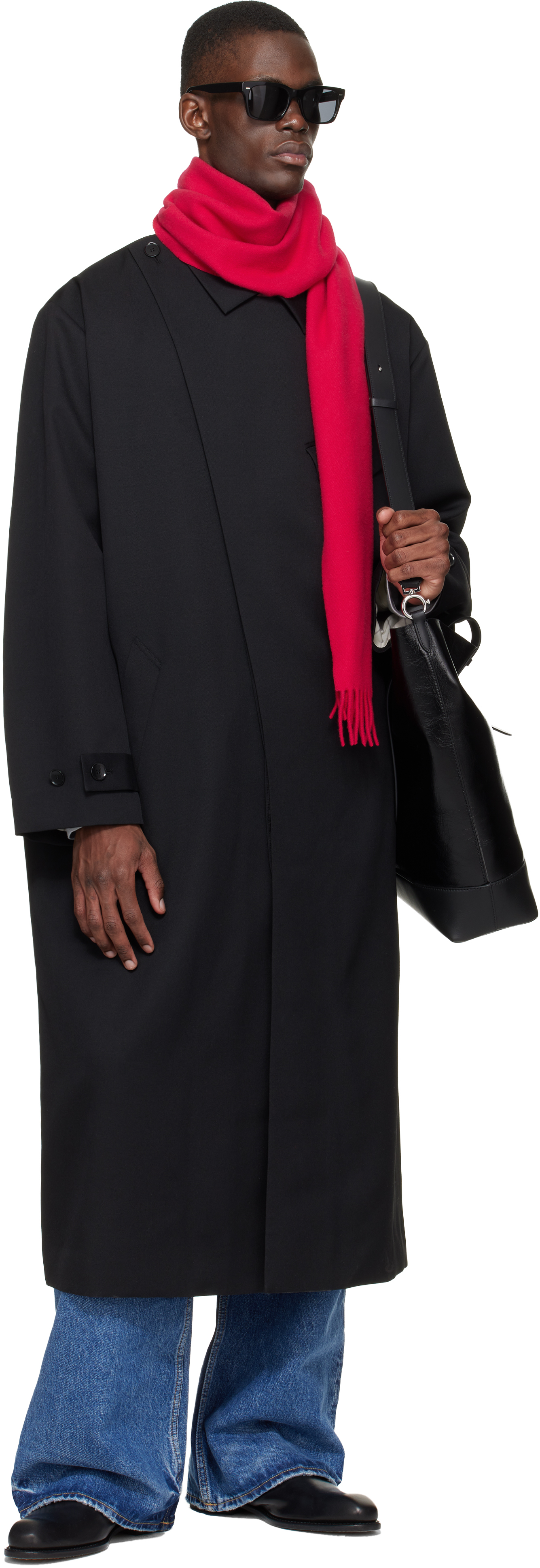 Black Light Tailored Coat