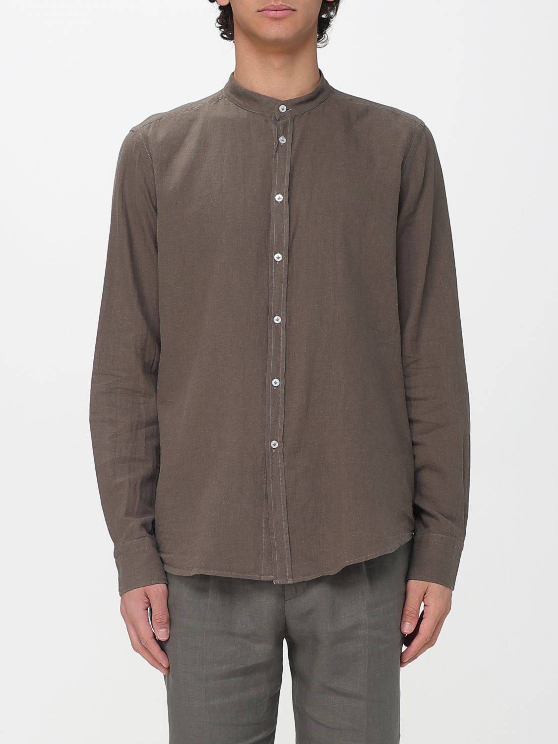 Shirt Men color Brown