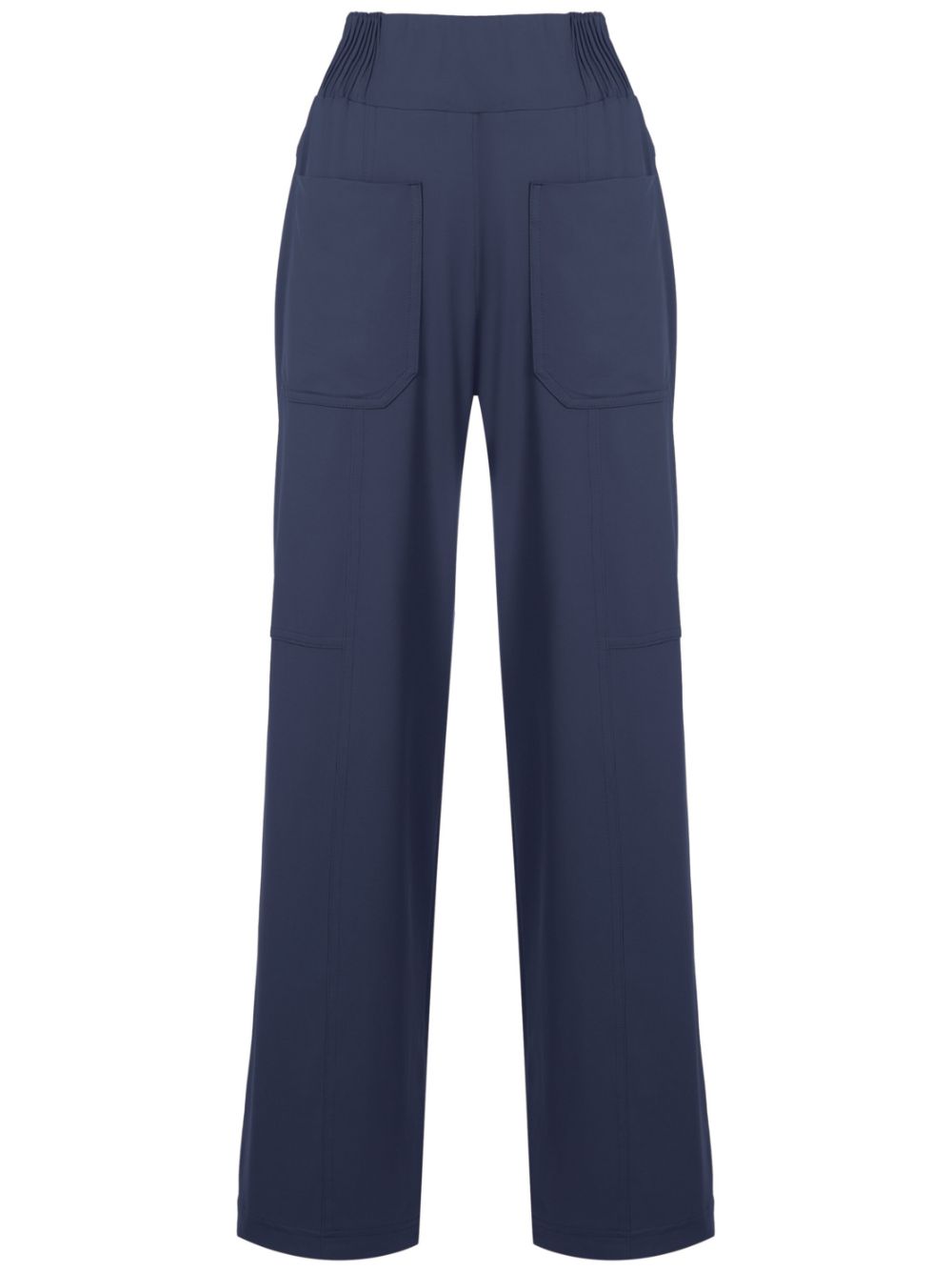 Win straight-leg trousers - Blue