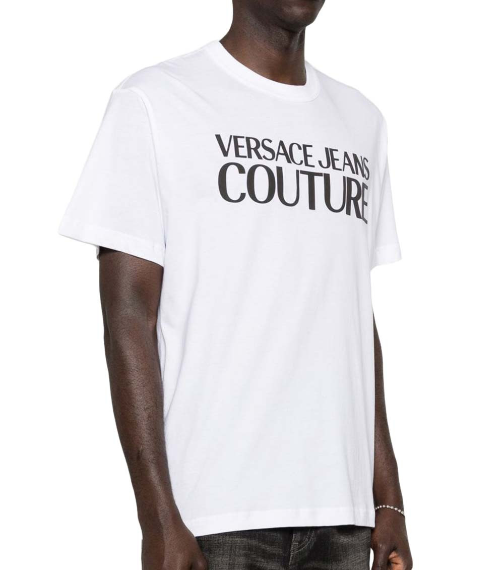 White Solid Crew Neck T-Shirt