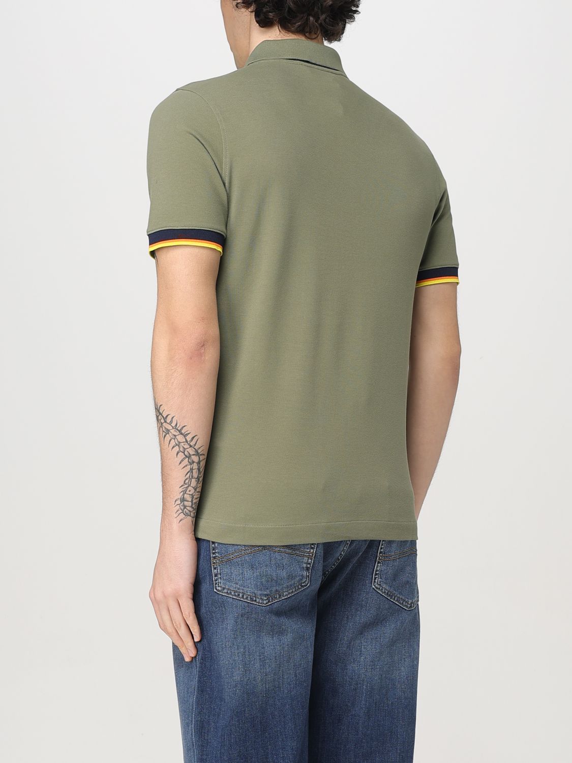 T-Shirt Men color Green