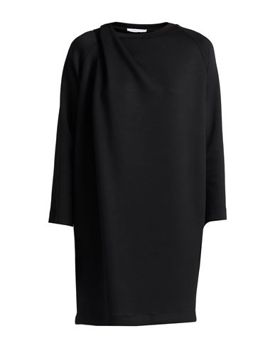 Caractère Woman Mini dress Black Size L Viscose, Polyester, Elastane