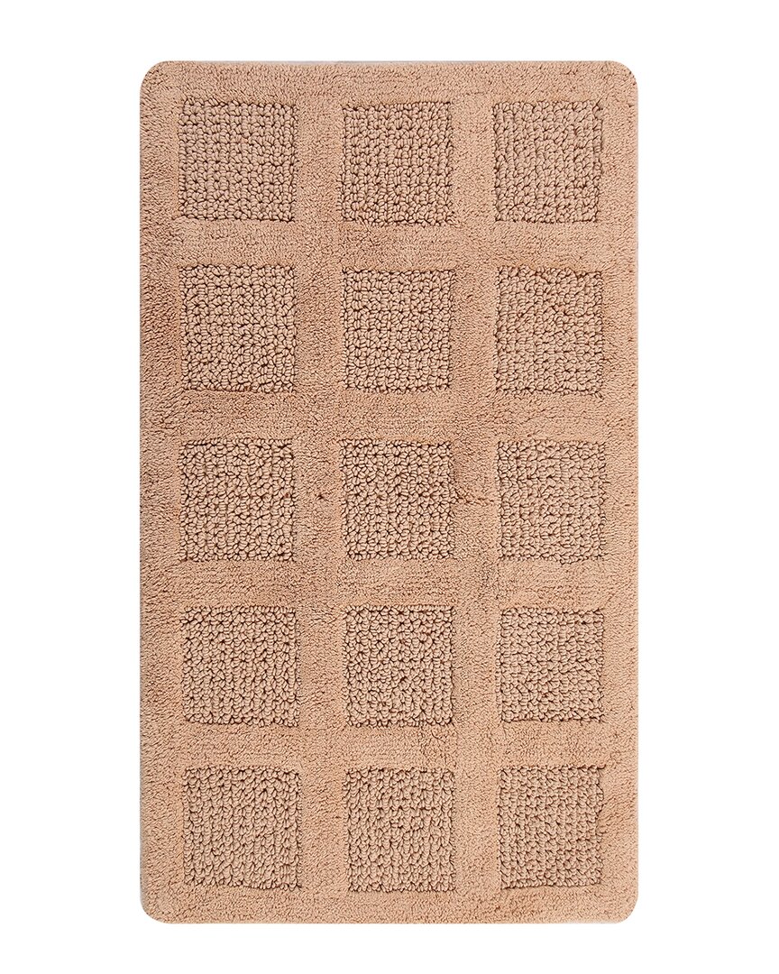 Knightsbridge Square Honey Comb Bath Rug