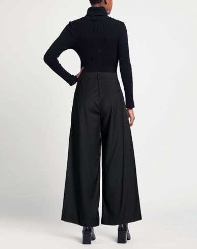 Woman Pants Black Size XL Polyester, Viscose