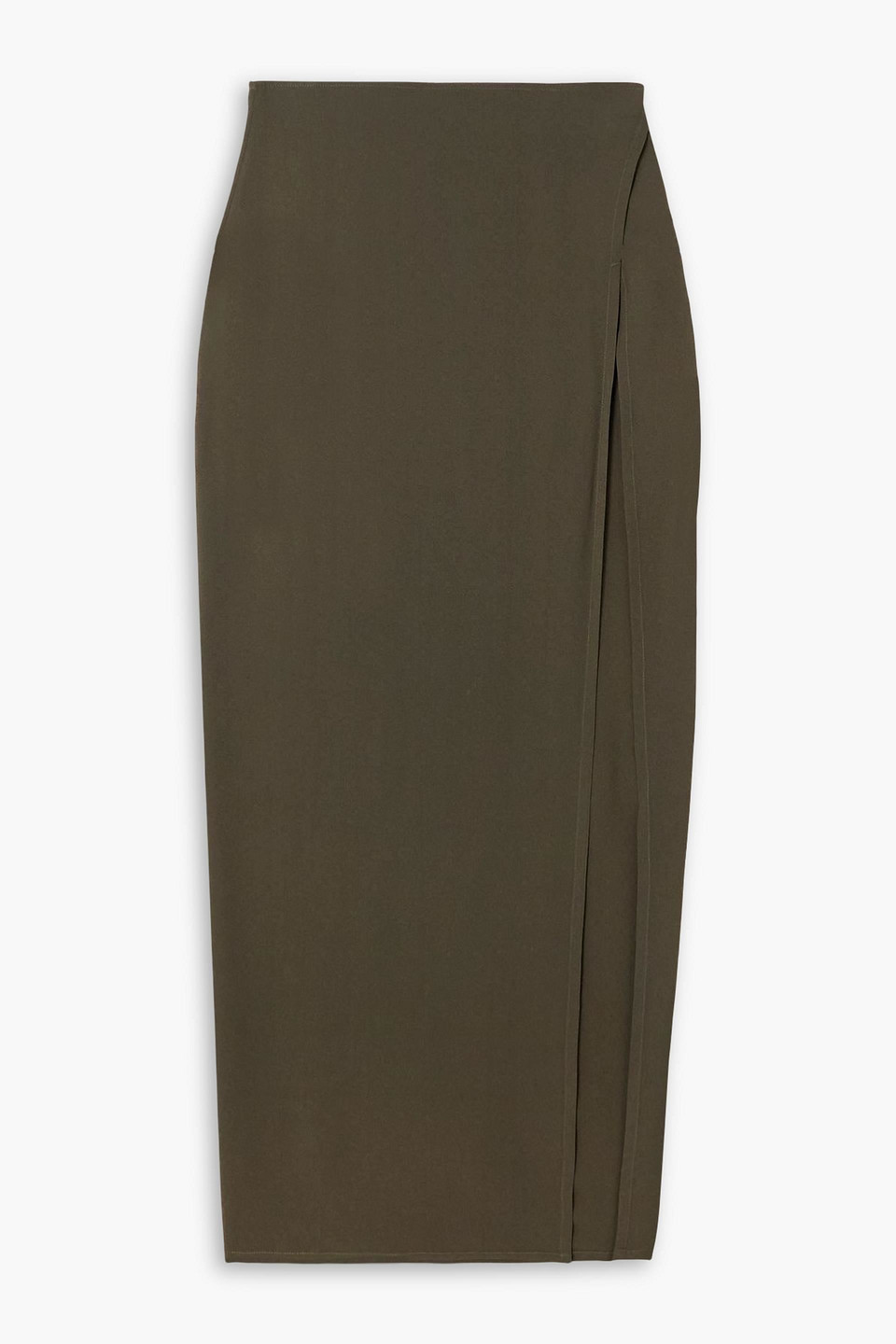 Martine crepe maxi skirt - Green - FR 40