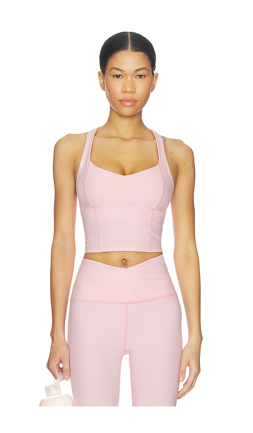 Beyond Yoga Spacedye Intensity Racerback Cropped Tank Top in Pink. - XL also in