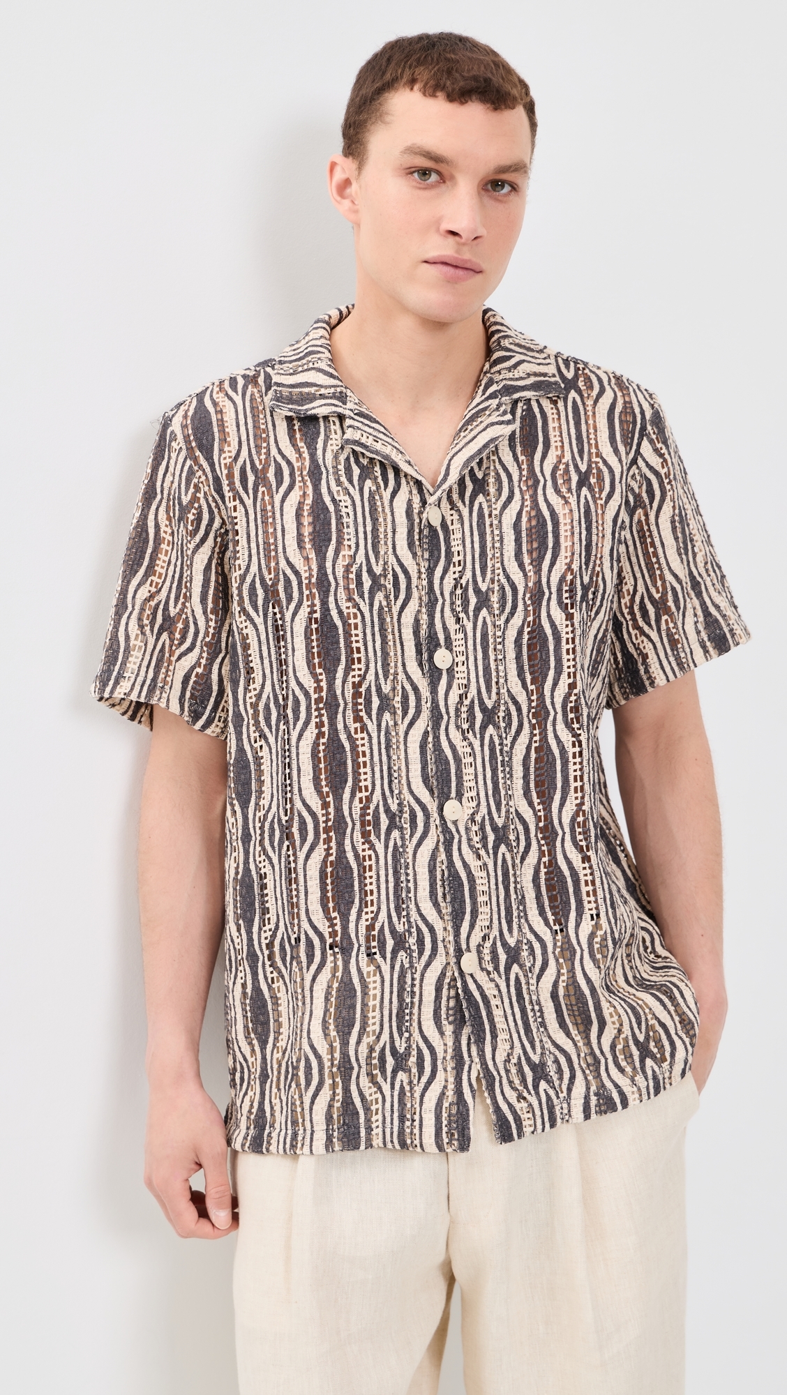 Zefi Cuba Shirt Dark Blue