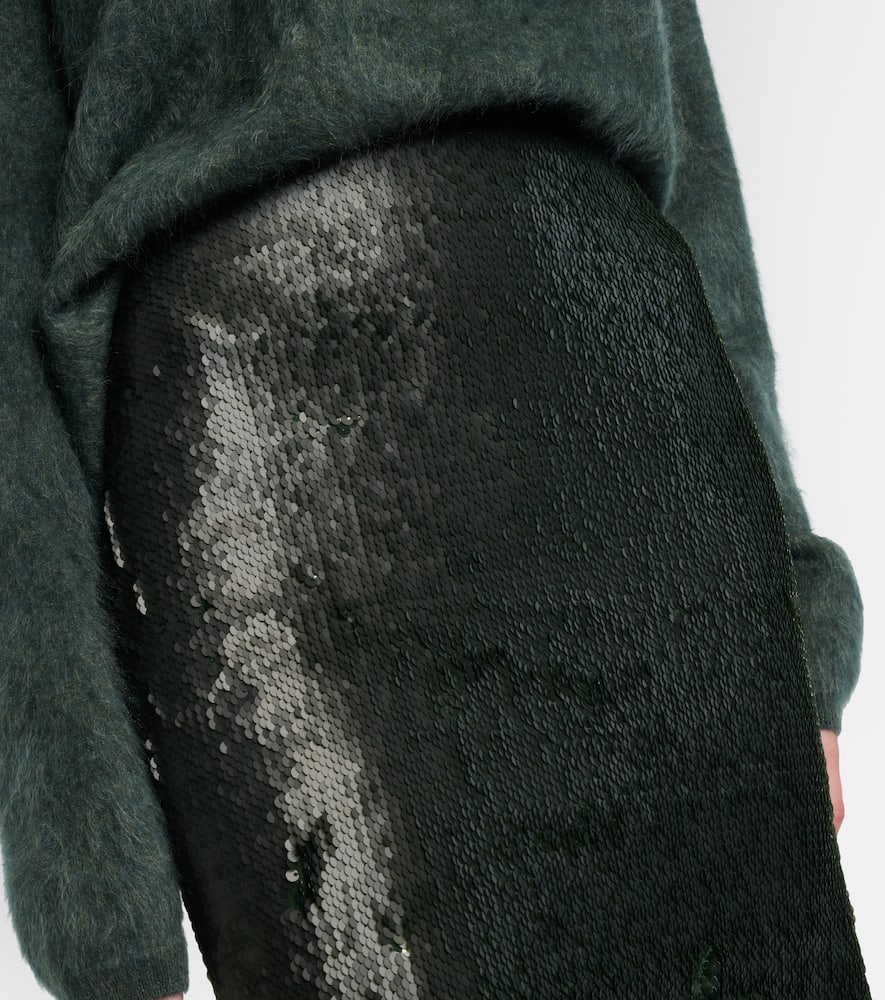 Bethan sequined pencil skirt